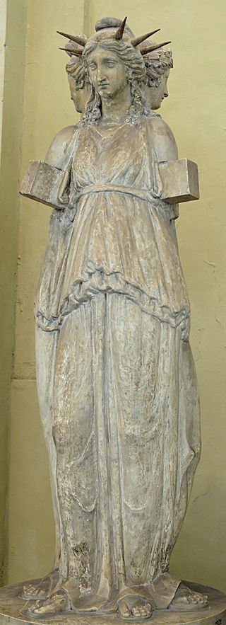 Hecate, marble representation
